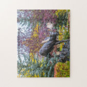 Vail Colorado Moose Statue. Puzzle (Vertikal)