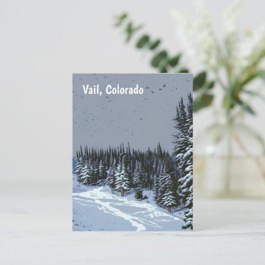 Vail, Colorado Postcard Postkarte (Stehend Vorderseite)