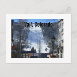 Vail, Colorado Postkarte