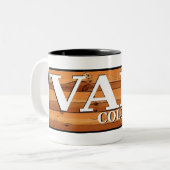 Vail Colorado rustikales Holzschild Kaffee Tasse (Vorderseite Links)