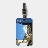 Vail Colorado Ski Gepäckanhänger (Vorderseite vertikal)