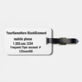 Vail Colorado Ski Gepäckanhänger (Rückseite horizontal)