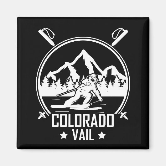 Vail Colorado Ski Magnet (Vorne)