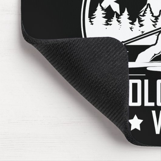 Vail Colorado Ski Mousepad (Ecke)