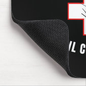 Vail Colorado Ski Patrol Mousepad (Ecke)