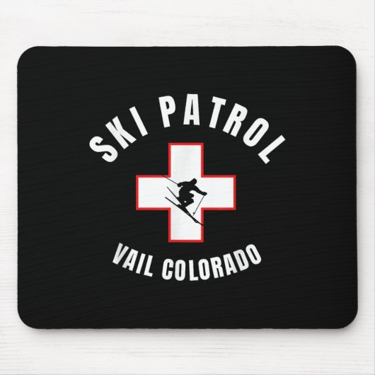 Vail Colorado Ski Patrol Mousepad (Vorne)
