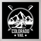 Vail Colorado Ski Poster (Vorne)