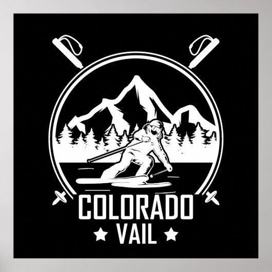 Vail Colorado Ski Poster (Vorne)