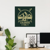 Vail Colorado Ski Poster (Heimbüro)