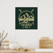 Vail Colorado Ski Poster (Küche)