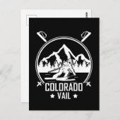 Vail Colorado Ski Postkarte (Vorne/Hinten)
