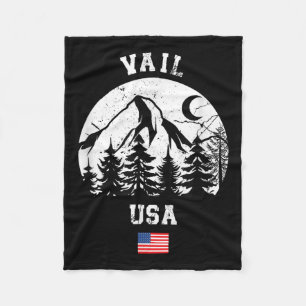 Vail Colorado Ski Resort Alpin Skifahren American Fleecedecke