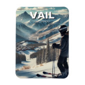 Vail Colorado Ski Snowboard Magnet (Vertikal)