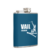 Vail Colorado Skier Flachmann (Rechts)