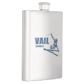 Vail Colorado Skier Flachmann (Rechts)