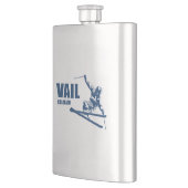 Vail Colorado Skier Flachmann (Links)
