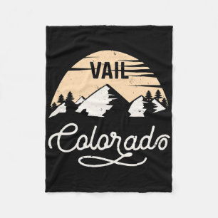 Vail Colorado Skifahren im Shirt Skigebiet Berge S Fleecedecke