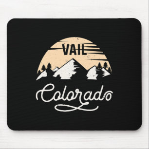 Vail Colorado Skifahren im Shirt Skigebiet Berge S Mousepad
