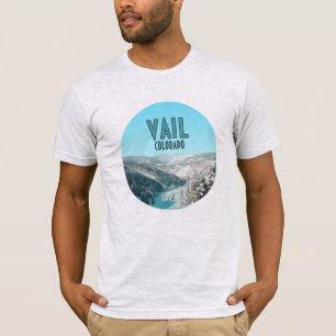 Vail Colorado Snow Mountains Vintag T-Shirt