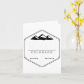 Vail Colorado Snowboard T Karte (Gelbe Blume)