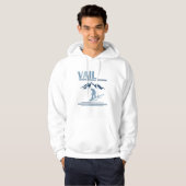 Vail Colorado Snowboarden Hoodie (Vorne ganz)