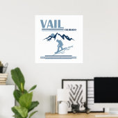 Vail Colorado Snowboarden Poster (Heimbüro)