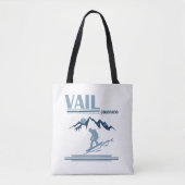 Vail Colorado Snowboarden Tasche (Vorderseite)