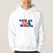Vail Colorado Snowboarder Hoodie (Vorderseite)