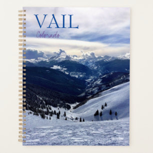 Vail Colorado Szenario-Jahresplaner Notizbuch Planer