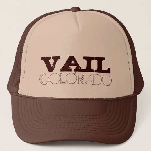 Vail Colorado Truckerkappe (Vorderseite)