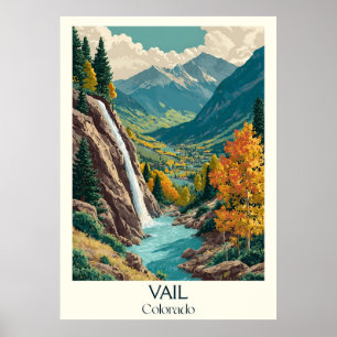 Vail Colorado Vintages Berg Poster