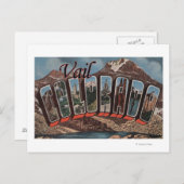 Vail, ColoradoGroße BriefszenenVail, CO Postkarte (Vorne/Hinten)