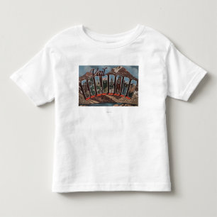 Vail, ColoradoLarge Buchstabe ScenesVail, Co Kleinkind T-shirt