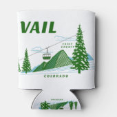 Vail Eagle Landkreis Colorado Dosenkühler (Rückseite)