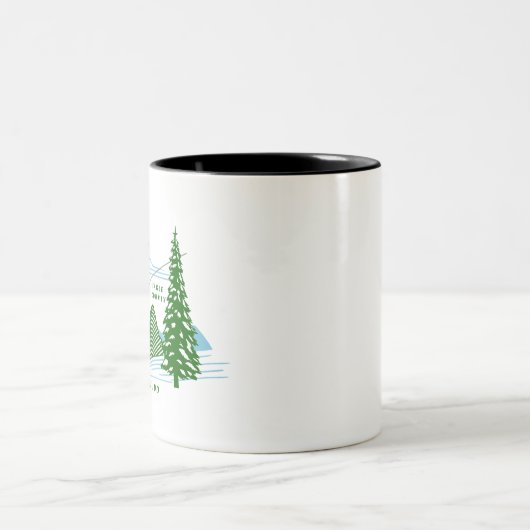 Vail Eagle Landkreis Colorado Zweifarbige Tasse (Mittel)
