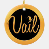 Vail Keramik Ornament (Hinten)