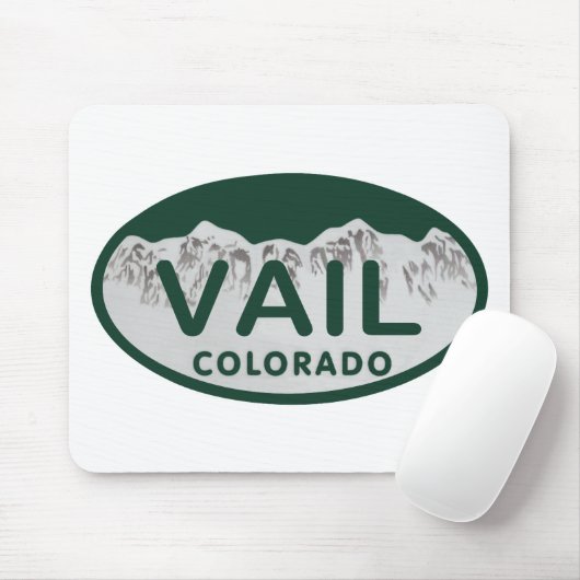 Vail Lizenzoval Mousepad (Mit Mouse)