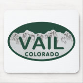 Vail Lizenzoval Mousepad (Vorne)