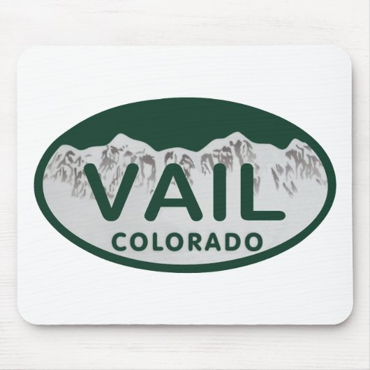 Vail Lizenzoval Mousepad (Vorne)