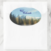 Vail Mountain Colorado Aufkleber (Tasche)