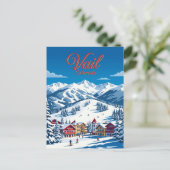 Vail Mountain Resort USA Postkarte (Stehend Vorderseite)