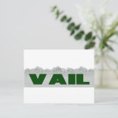Vail Postkarte (Stehend Vorderseite)