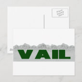 Vail Postkarte (Vorne/Hinten)
