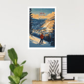 Vail Print Colorado Ski Poster 1 (Heimbüro)