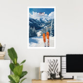 Vail Reiseplakat - Colorado 1 Poster (Heimbüro)