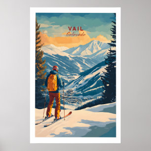 Vail-Ski-Plakat - Colorado 1 Poster
