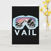Vail Ski Snowboard Designvail Karte (Gelbe Blume)