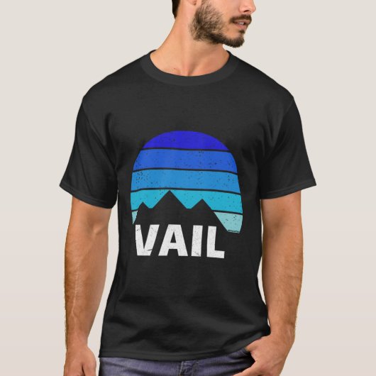 Vail-Ski T-Shirt (Vorderseite)