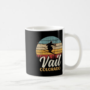 Vail Skifahren Colorado Vintage Berg Ski Kaffeetasse
