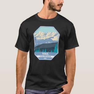 Vail Skigebiet Winter Colorado T-Shirt